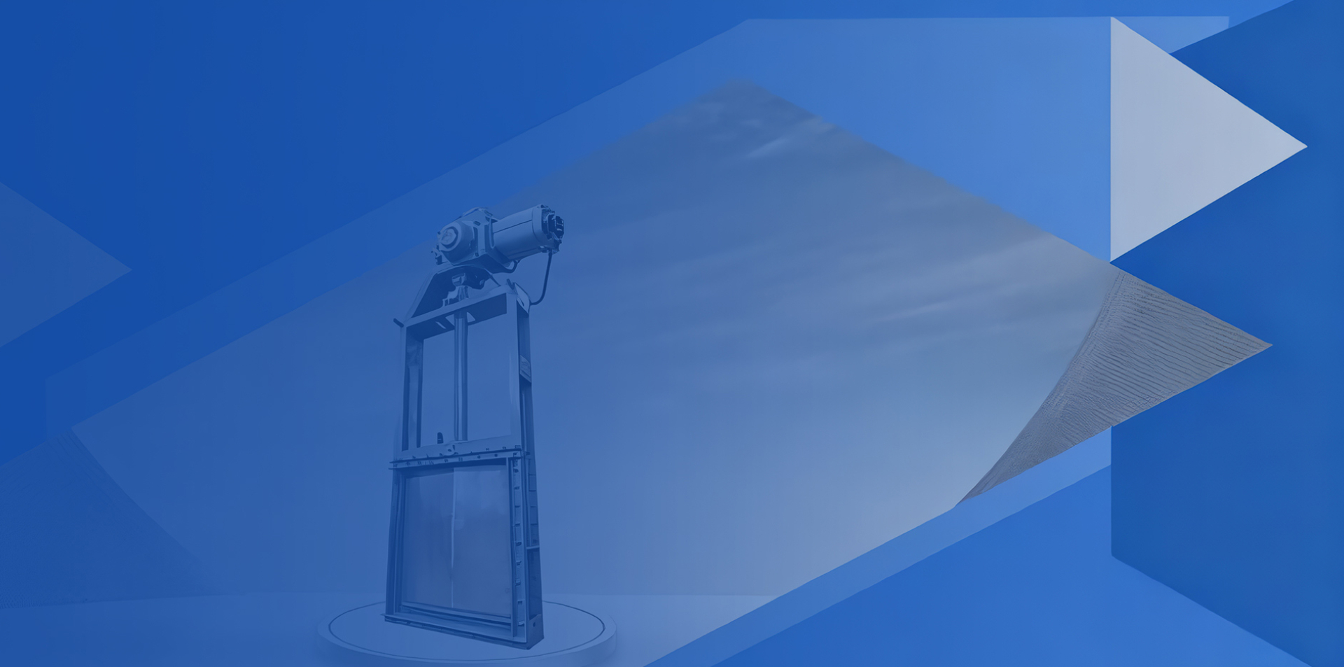 Задвижки дымовых газов (задвижка гильотинного типа)