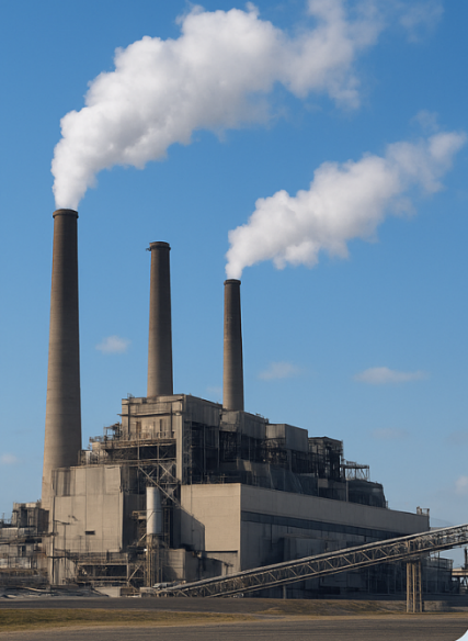 Бывшая угольная электростанция